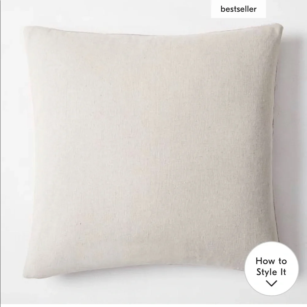 NWT West Elm Lush Velvet Pillow Cover
